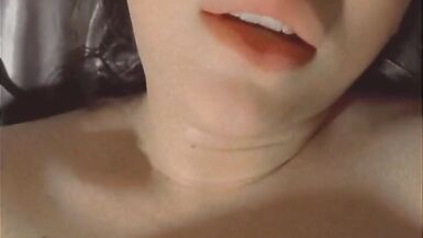 TS Finger Fucking herself and Dildo Play