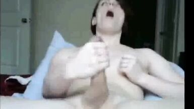 Teen gurl shoots a big load - 9 image