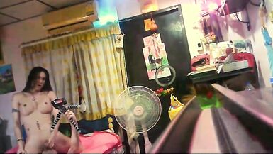 Tourist get Fucked by a Thai Ladyboy in her Room - 14 image
