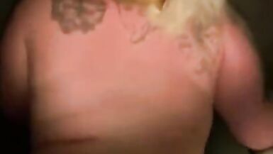 Phat Ass White Girl Tranny Loves The BBC - 11 image