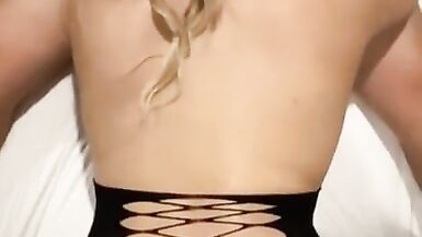 Crossdressing Sissy Slut Gets Facial - 15 image