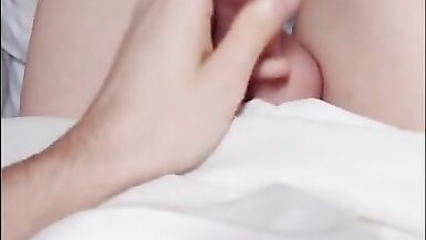 Crossdresser Touch self Wearing Silk Nightdress - 10 image