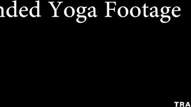 Blonde TS fucks yoga instructor - 13 image