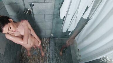 (Korra Del Rio, Bentley Layne) - Locker Room Lurker - Transangels - 2 image