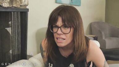 Ebony shemale fucked in front of her friend - 3 image