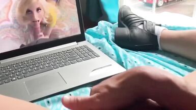 HOT WINDOW CUMSHOT HARD SISSY CD COCK - 9 image