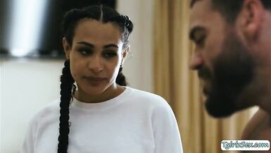 Ts stepteen gives stepdad a morning sex - 4 image