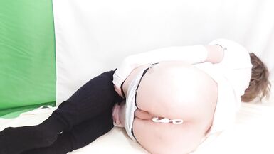 Femboy Crossdresser keeps Moaning by Caress Prostate with Aneros - 12 image