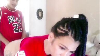 Nice Amateur Tranny Fuck her Boy Bareback - 3 image