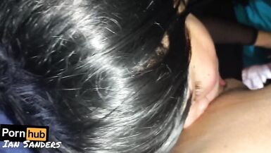 Sexy Sissy CD Sucks Cock and Swallows a Lot of Cum - 10 image