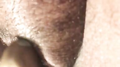 FTM Playing with my Dildo - 2 image