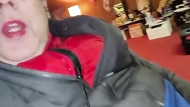 Just another Day during which Alberta Caprez Wanks her Tranny Dick - 9 image