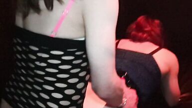 Crossdresser Slut Lucy is Fucked Hard by Sexy TGirl April - 4 image