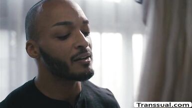 Slut TS Aubrey analed by neighbors BBC - 3 image