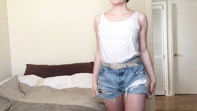 Trans Striptease: I Show off my Body before Fucking myself Silly - 2 image