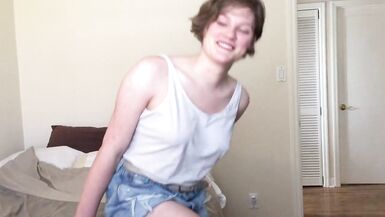 Trans Striptease: I Show off my Body before Fucking myself Silly - 3 image