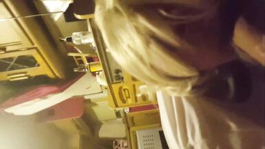 Real sissy cd prostitute Luce blowing client - 13 image