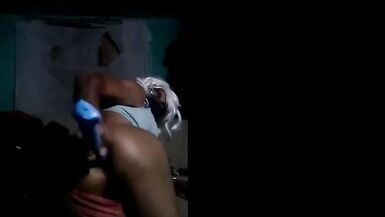 Irais sissy, giant dildo. - 6 image