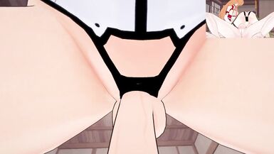 SAO: Futa Sinon & Futa Asuna Test your Strength | Female Taker POV - 7 image