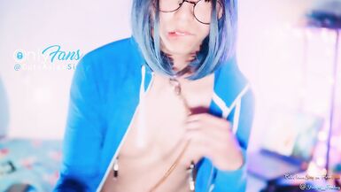 [4k] Asian Sissy Masturbating while Watching Dota 2 Tournament