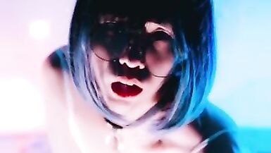 Asian Sissy Femboy with Bodysuit and Foxtail - 7 image