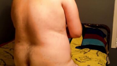 Trans MTF Spanks her Ass, Fucks it with several Toys and then Stokes her Clit to a Cumshot Finish - 11 image