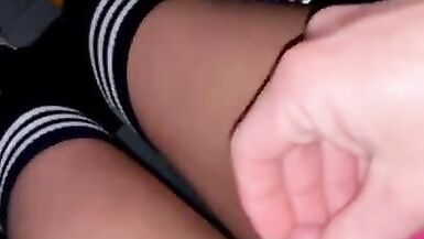 SISSY CD TINY SOFT COCK Inverted TURNED INTO a PUSSY FINGERING DILDO FUCKING LIKE a REAL GIRL - 3 image