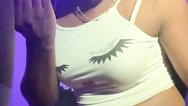 Thug Gives Creamy Bree Facial & Nut In Her