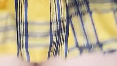 Trans Latina Girlfriend Dominated in School Girl Outfit - 10 image