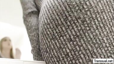 TS Janelle satify her Clients anal needs - 1 image