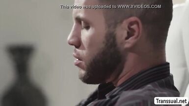 TS Natalie loves sucking dudes hard boner - 10 image