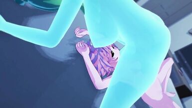 Futa Suu Hot Fuck with c Mina Ashido Pink Ass | MHA x Monster Musume - 12 image