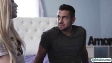 Smalltits Ts barebacked by stepbros friend - 2 image