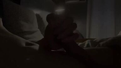 Asian Shemale Wakes up with Morning Wood and Shoots Cum Overload — in HD - 7 image