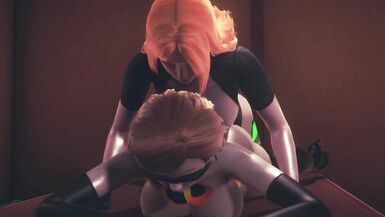 Helen Parr FUTA Fucked + Anal by Grown up Kim possible - 4 image