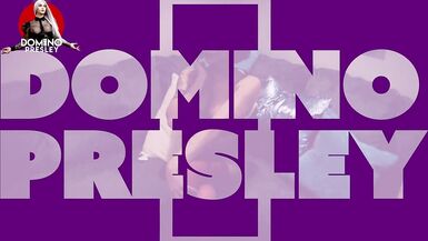 Pin up Transsexual in Red Stockings Busting a MASSIVE Load - 1 image