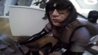 Big Black cock for shemale - 12 image