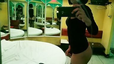 Crossdresser Freelancer Solo Cumshot Futanari in Hotel - 11 image