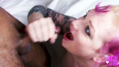 Curvy Tgirl Sucks A Lot of Cock - Kelly Quell TS Cumshot Compilation Video - 9 image