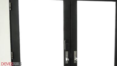 DevilsTGirls Trans Tattooed Babe Lena Moon Enjoys his Big Cheating Cock - 1 image