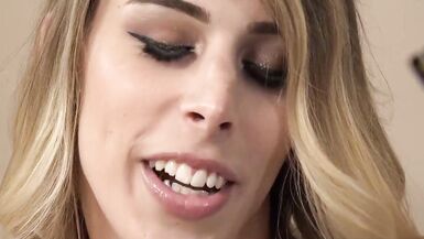 Older guy sucked shemales Casey Kisses big hard dick before she got fucked - 4 image