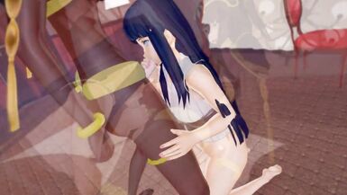 Futa Hinata x Futa Tharja Sex with Swap | Fire Emblem x Naruto - 3 image