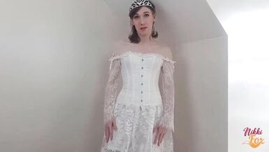 Put a Ring on it & Eat your Bride's Cum: Wedding Night CEI Fantasy - 2 image