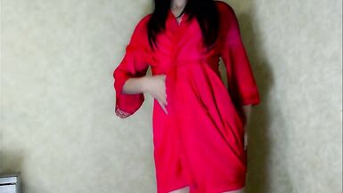 Ladyboy Masturbate Dick like a Pussy - 2 image