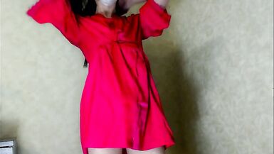 Ladyboy Masturbate Dick like a Pussy - 3 image