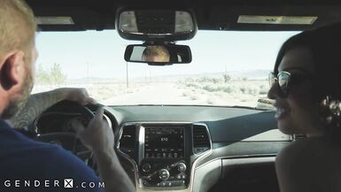 Latina Babe Dumped & Ditched, Fucks Helpful Driver who Picks her up - GenderX - 4 image