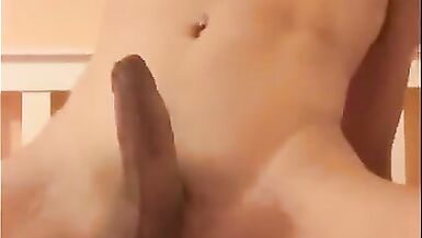 Showing my Tight Asshole, Hard Cock & Cum - 12 image