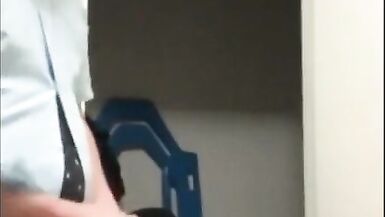 uncut cock T-girl fucking a nasty faggot sub bareback - 12 image