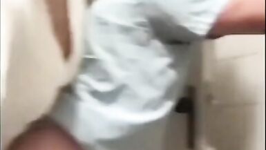 uncut cock T-girl fucking a nasty faggot sub bareback - 9 image