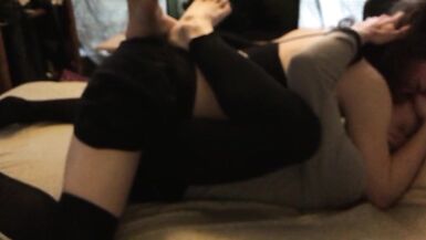 Cute Trans Teen Gets Fucked with Big Dick - 2 image